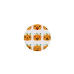 Halloween Pumpkin Emojis 1  Mini Button