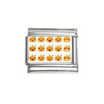 Halloween Pumpkin Emojis Italian Charm (9mm)