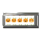 Halloween Pumpkin Emojis Superlink Italian Charm (9mm)