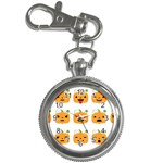 Halloween Pumpkin Emojis Key Chain Watch