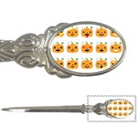 Halloween Pumpkin Emojis Letter Opener