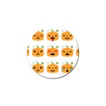 Halloween Pumpkin Emojis Golf Ball Marker