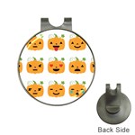 Halloween Pumpkin Emojis Golf Ball Marker Hat Clip