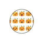 Halloween Pumpkin Emojis Hat Clip Ball Marker