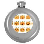 Halloween Pumpkin Emojis Hip Flask (5 oz)