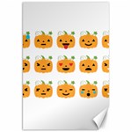 Halloween Pumpkin Emojis Canvas 20  x 30 