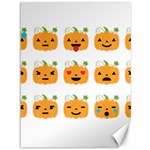 Halloween Pumpkin Emojis Canvas 36  x 48 