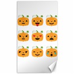 Halloween Pumpkin Emojis Canvas 40  x 72 