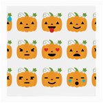 Halloween Pumpkin Emojis Medium Glasses Cloth