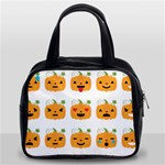 Halloween Pumpkin Emojis Classic Handbag (Two Sides)