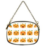 Halloween Pumpkin Emojis Chain Purse (One Side)