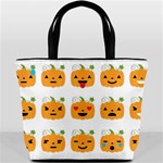 Halloween Pumpkin Emojis Bucket Bag