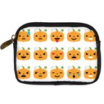 Halloween Pumpkin Emojis Digital Camera Leather Case