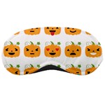 Halloween Pumpkin Emojis Sleeping Mask