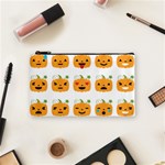 Halloween Pumpkin Emojis Cosmetic Bag (Small)