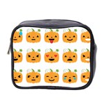 Halloween Pumpkin Emojis Mini Toiletries Bag (Two Sides)