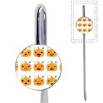 Halloween Pumpkin Emojis Book Mark