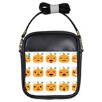 Halloween Pumpkin Emojis Girls Sling Bag