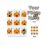 Halloween Pumpkin Emojis Playing Cards 54 (Mini)