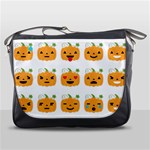 Halloween Pumpkin Emojis Messenger Bag