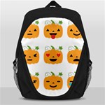 Halloween Pumpkin Emojis Backpack Bag