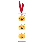 Halloween Pumpkin Emojis Small Book Mark