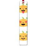 Halloween Pumpkin Emojis Large Book Mark