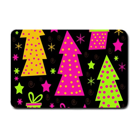 Colorful Xmas Small Doormat  from ArtsNow.com 24 x16  Door Mat