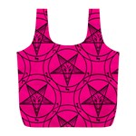 Halloween Baphomet Full Print Recycle Bag (L)