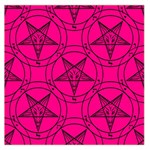 Halloween Baphomet Large Satin Scarf (Square)