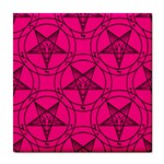 Halloween Baphomet Tile Coaster