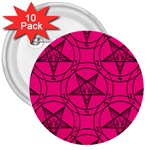 Halloween Baphomet 3  Button (10 pack)