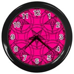 Halloween Baphomet Wall Clock (Black)