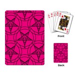 Halloween Baphomet Playing Cards Single Design