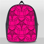 Halloween Baphomet School Bag (Large)