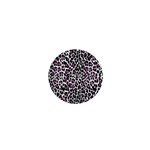 Pink Leopard Print 1  Mini Magnet