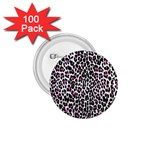 Pink Leopard Print 1.75  Button (100 pack) 