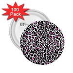 Pink Leopard Print 2.25  Button (100 pack)