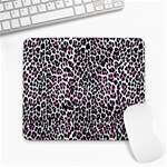 Pink Leopard Print Large Mousepad