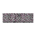 Pink Leopard Print Sticker (Bumper)