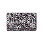 Pink Leopard Print Magnet (Name Card)