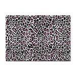 Pink Leopard Print Sticker A4 (100 pack)