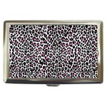 Pink Leopard Print Cigarette Money Case