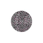 Pink Leopard Print Golf Ball Marker (4 pack)