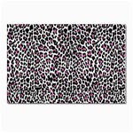 Pink Leopard Print Postcard 4  x 6 