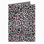 Pink Leopard Print Greeting Cards (Pkg of 8)