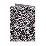 Pink Leopard Print Mini Greeting Cards (Pkg of 8)