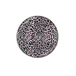 Pink Leopard Print Hat Clip Ball Marker