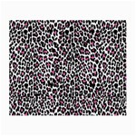 Pink Leopard Print Small Glasses Cloth (2 Sides)