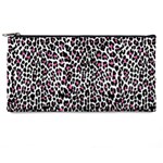 Pink Leopard Print Pencil Case